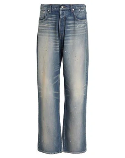 Rhude Man Jeans Blue Size 32 Cotton