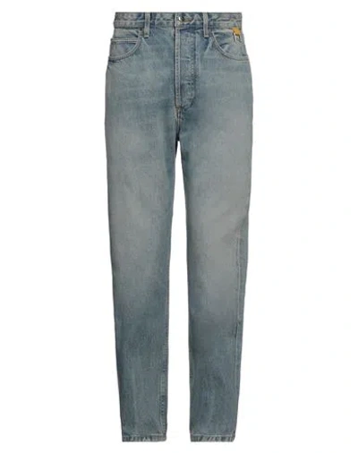 Rhude Man Jeans Blue Size 32 Cotton
