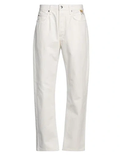 Rhude Man Jeans White Size 32 Cotton