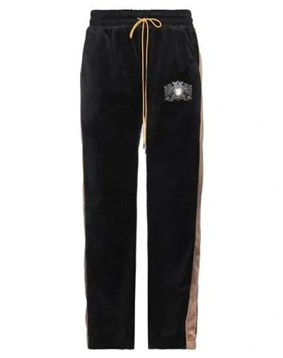RHUDE RHUDE MAN PANTS BLACK SIZE M POLYESTER