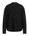 Rhude Malta Button Down Shirt Black In Black