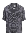 Rhude Man Shirt Black Size L Rayon