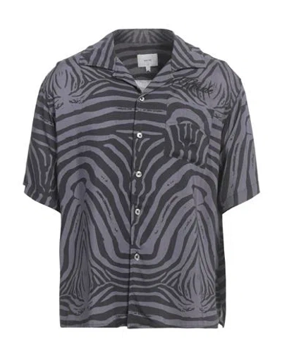 Rhude Man Shirt Black Size L Rayon
