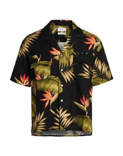 Rhude Multicolor Snap Hawaiian Button-down Shirt In Green