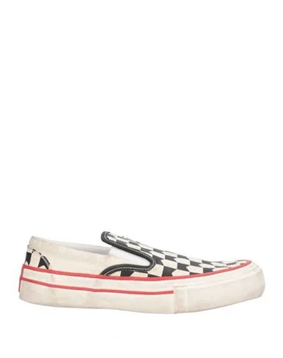 Rhude Man Sneakers Ivory Size 8 Textile Fibers In Neutral