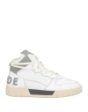 Rhude Man Sneakers White Size 9 Leather