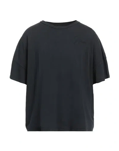 Rhude Man T-shirt Black Size Xl Cotton