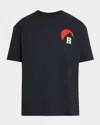Rhude 'moonlight' T-shirt In Blue