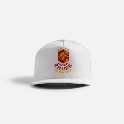 Rhude Men's Azur Linen Hat In White