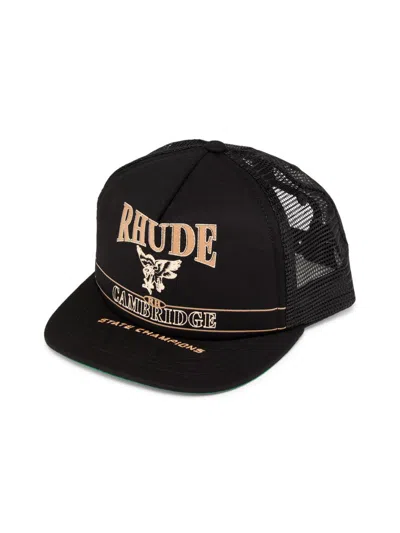 Rhude Men's Cambridge State Champs Trucker Hat In Pattern