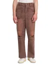 Rhude Brown Coltello Trousers In Brown