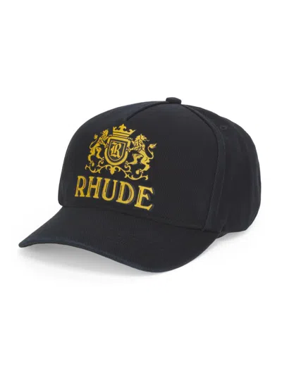 Rhude Men's Cresta Cigar Logo Hat In Pattern