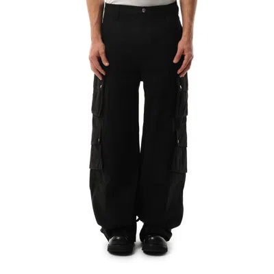 Rhude Men's Desert Cargos In Black