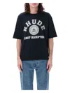 Rhude Hampton Catamaran Logo-print T-shirt In Vint Black