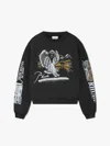 Rhude Pennant Flag Pullover In Black