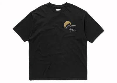 Pre-owned Rhude Men's  Awakening Tee Shirt In Black