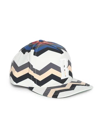 Rhude Logo-embroidered Cotton Cap In Print