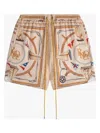 Rhude Men's  Nautica Silk Short | Size Medium | Rhss24sh1317410 In Multi