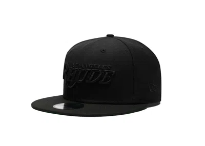 Pre-owned Rhude Men's  X Los Angeles Lakers New Era Dreamers Hat In Black