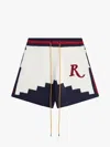 Rhude Men's St. Croix Knit Short In Multi