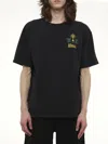 Rhude Tobacco Logo-print Cotton-jersey T-shirt