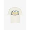 Rhude Cotton Logo Sardines T-shirt In Vtg White