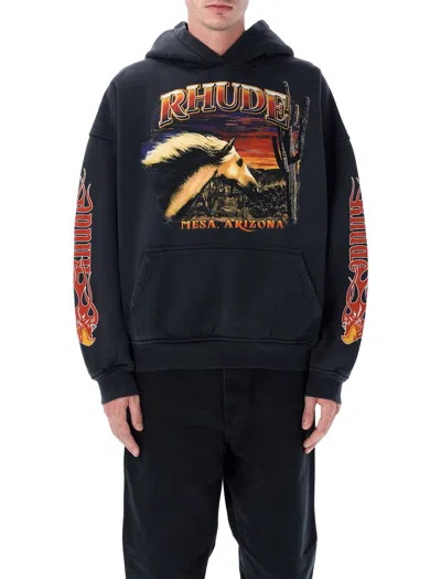 RHUDE RHUDE MESA STALLION GRAPHIC HOODIE