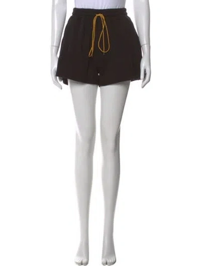 Pre-owned Rhude Mini Shorts In Black