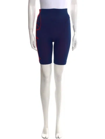 Pre-owned Rhude Mini Shorts In Blue