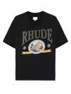 Rhude Rhode T-shirt In Black