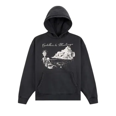 Pre-owned Rhude Montenegro Morada Hoodie 'black' | Men's Size S