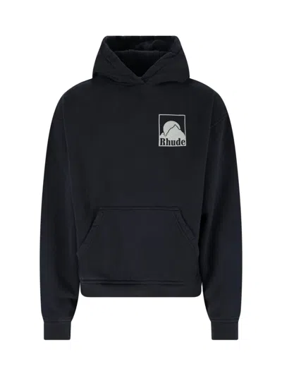 RHUDE "MOONLIGHT BADGE" HOODIE