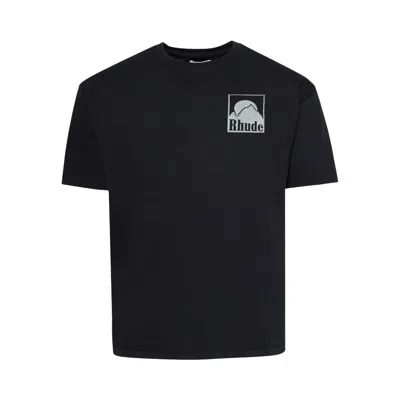 Pre-owned Rhude Moonlight Badge Tee 'vintage Black' | Men's Size L