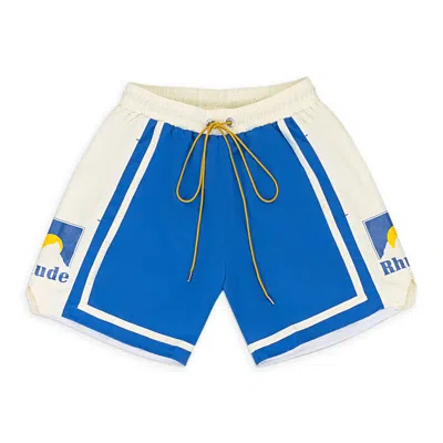 Rhude Moonlight Colbalt Blue, Off White Shorts In Blue And White