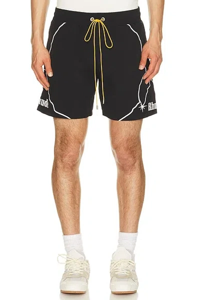 Rhude Moonlight Pista Shorts In Black