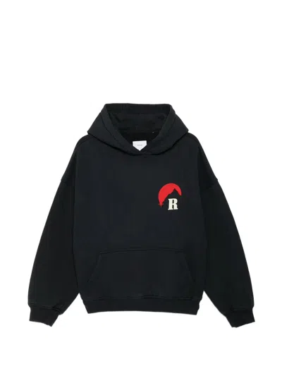 Rhude Moonlight Regatta Mini Hoodie In Black