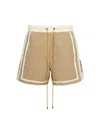 Rhude Moonlight Shorts Tan And Off White