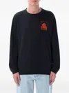 Rhude Black Moonlight Badge Ls T-shirt
