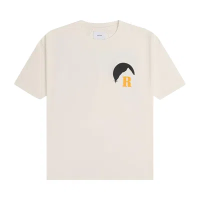 Pre-owned Rhude Moonlight Tee 'vintage White' | Men's Size Xxl