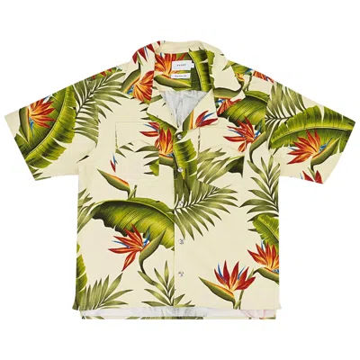 Pre-owned Rhude Multi Snap Button Down Shirt 'multicolor' In Multi-color