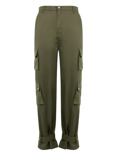 Rhude Multiple-pockets Trousers In Green