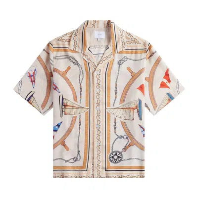 Pre-owned Rhude Nautica Silk Shirt 'multicolor' | Multi-color | Men's Size Xs