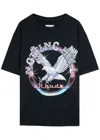 Rhude Notting Hill Eagle Graphic T-shirt In Black