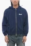 Rhude Nylon Jacket With Hood And 2-pockets