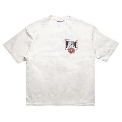 Pre-owned Rhude Of America Tee 'vintage White' | Men's Size M
