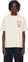 Rhude T-shirt With Print In White