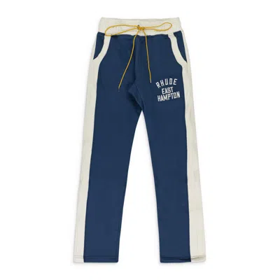 Rhude Off-white East Hampton Sweatpants In Blue