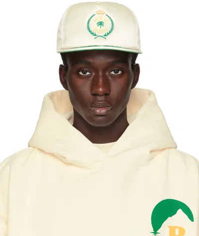 Rhude Off-white 'hotel De ' Cap In Off White 1019