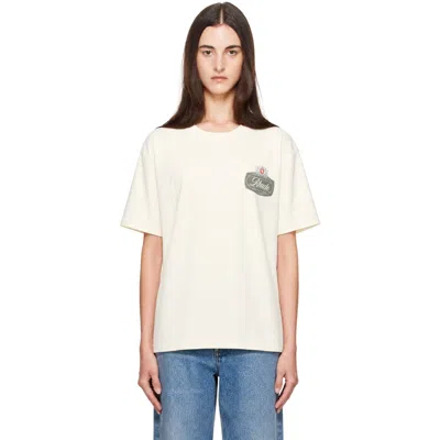 Rhude Off-white '' Desert Crest T-shirt In 8608vintage White /