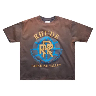 Pre-owned Rhude Paradise Valley Tee 'vintage Grey'